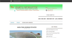 Desktop Screenshot of karyamurantik.com